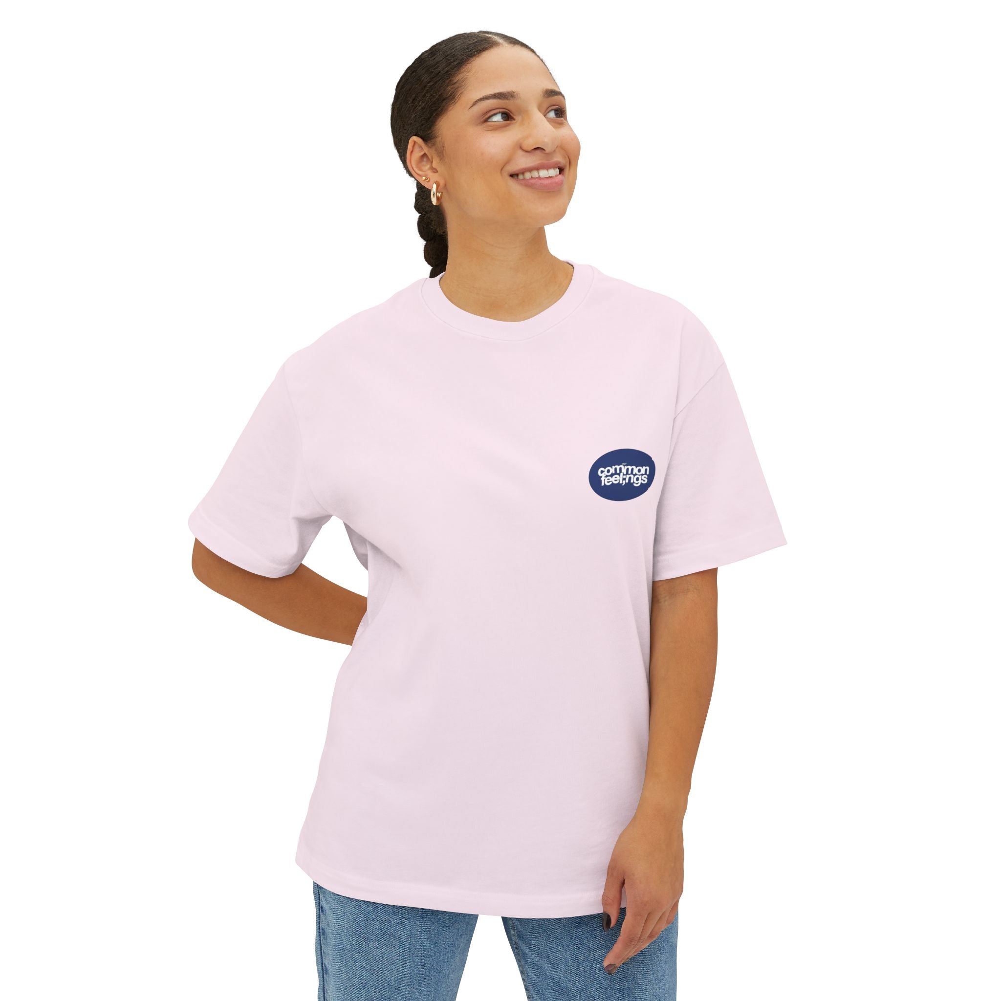 EVERYBODY’S ANXIOUS Oversized Boxy Tee
