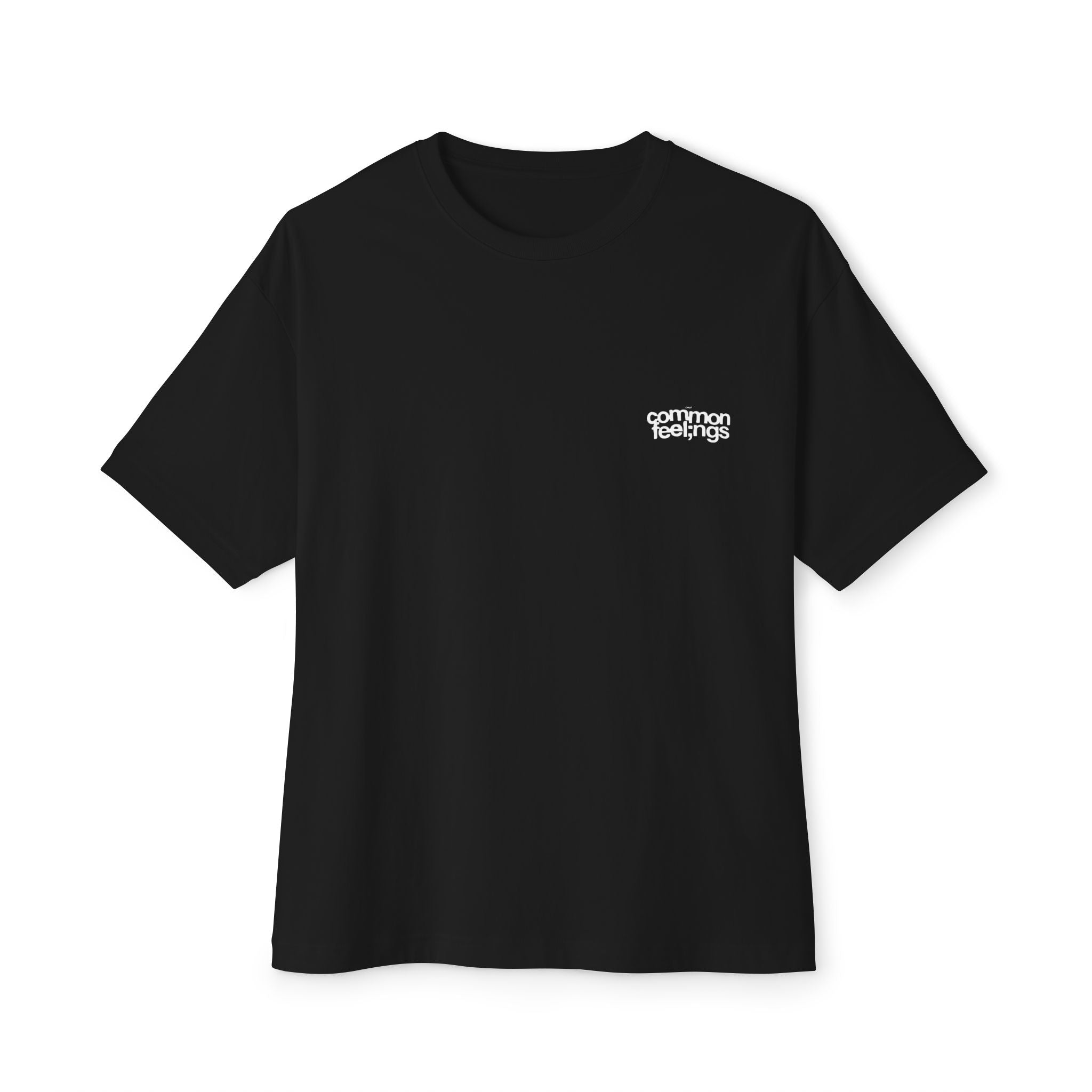 Our Common Feelings: "Full Tank, Empty Mind" Oversized Boxy T-Shirt