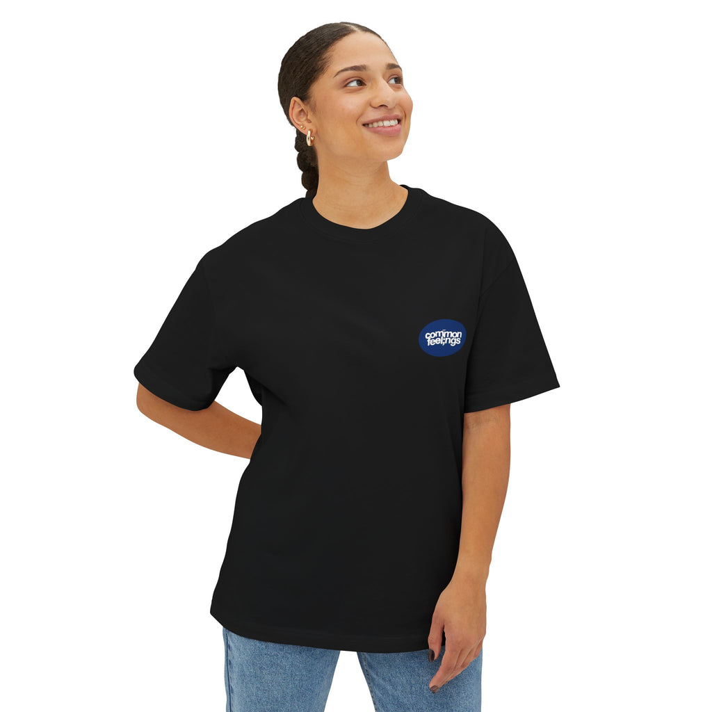 EVERYBODY’S ANXIOUS Oversized Boxy Tee