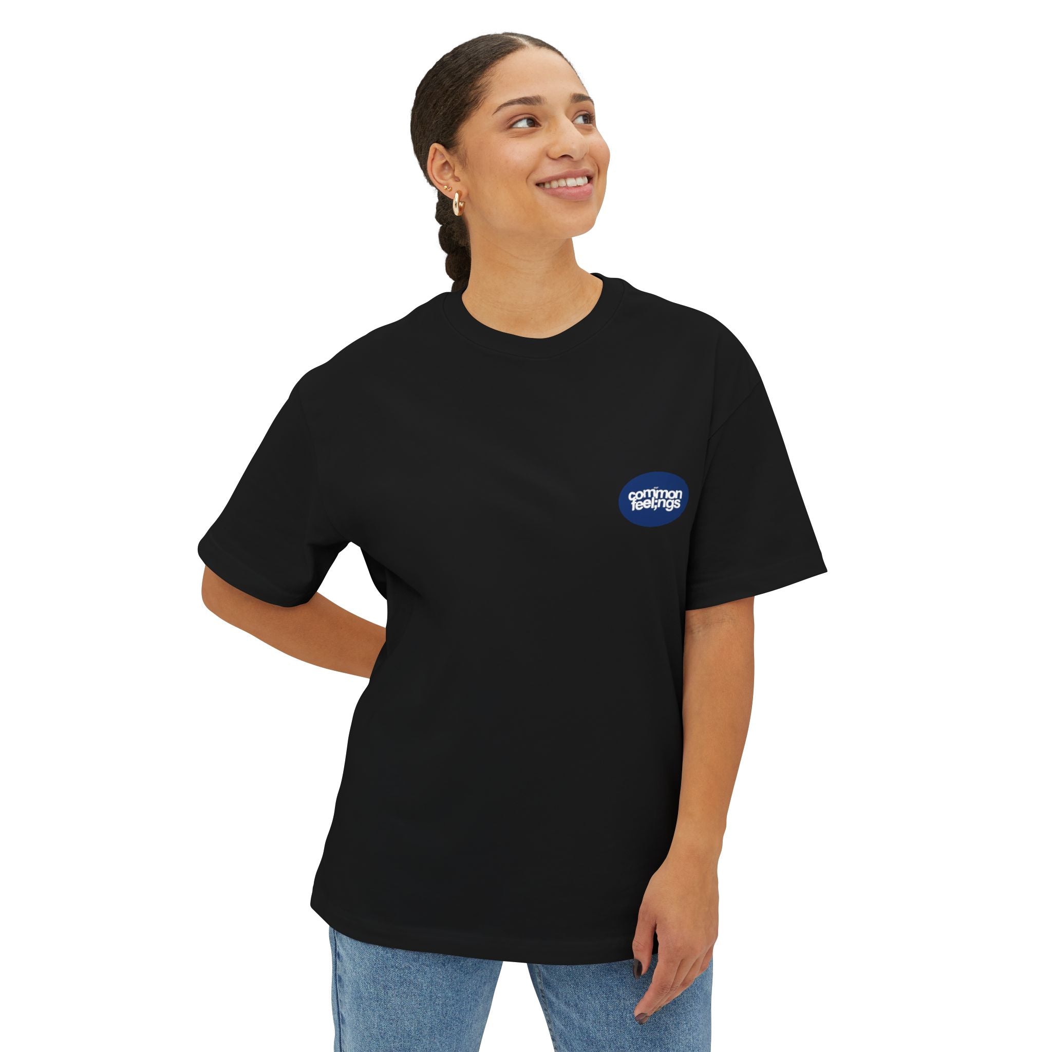 EVERYBODY’S ANXIOUS Oversized Boxy Tee