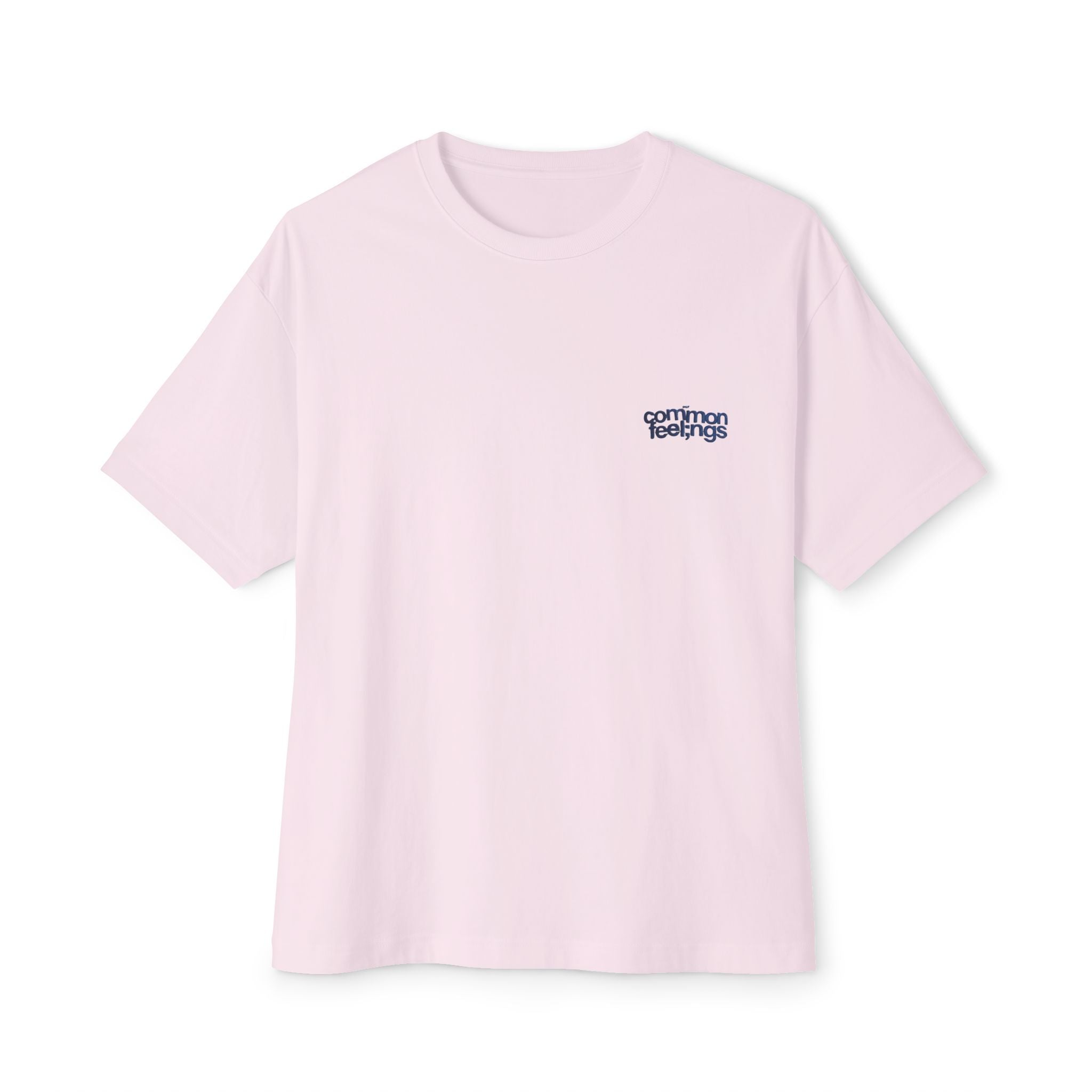 Our Common Feelings: "Full Tank, Empty Mind" Oversized Boxy T-Shirt