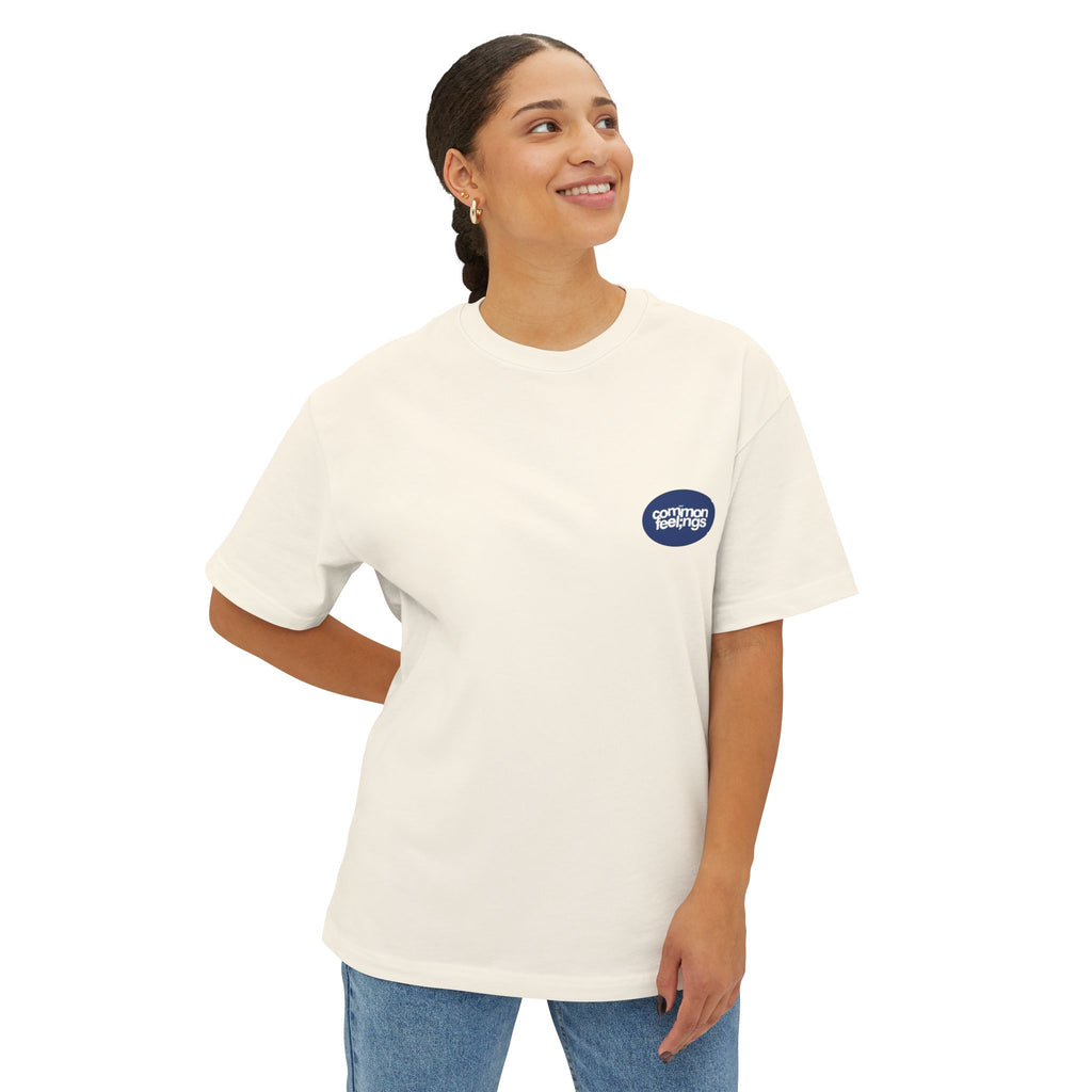 EVERYBODY’S ANXIOUS Oversized Boxy Tee