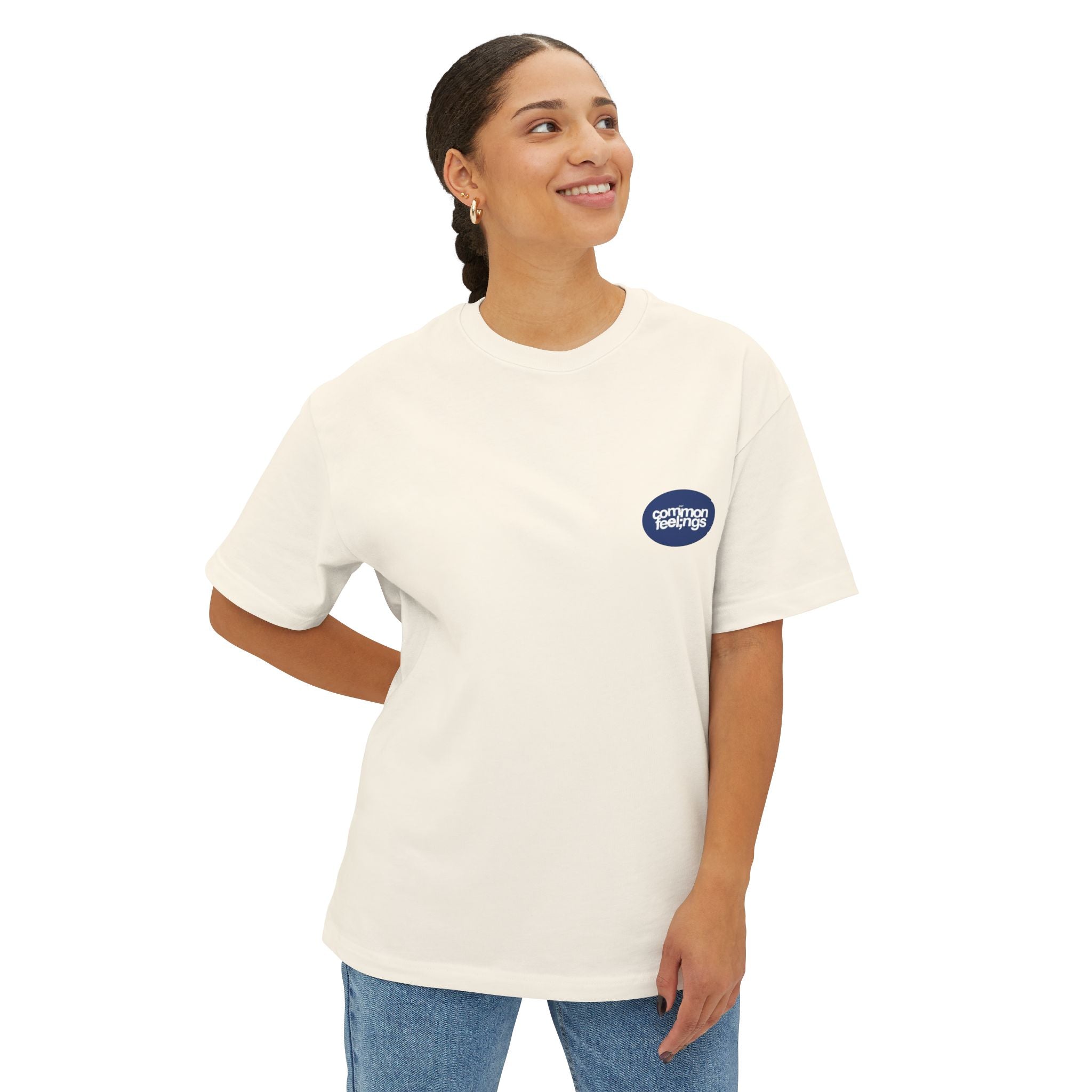 EVERYBODY’S ANXIOUS Oversized Boxy Tee