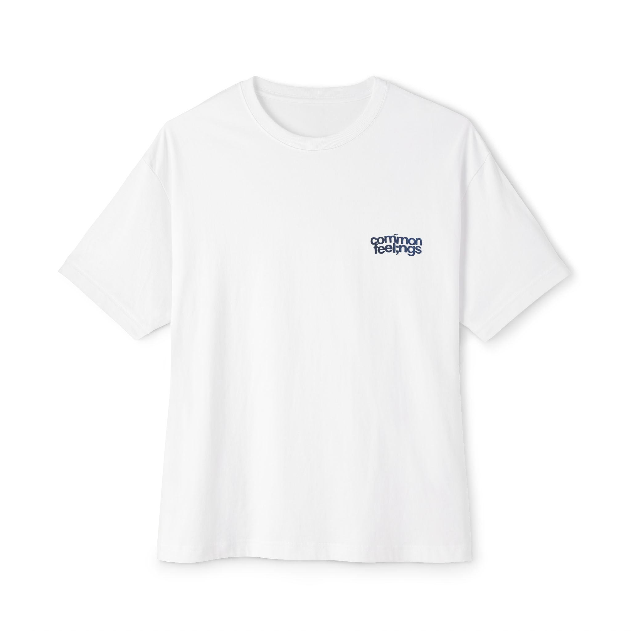 Our Common Feelings: "Full Tank, Empty Mind" Oversized Boxy T-Shirt
