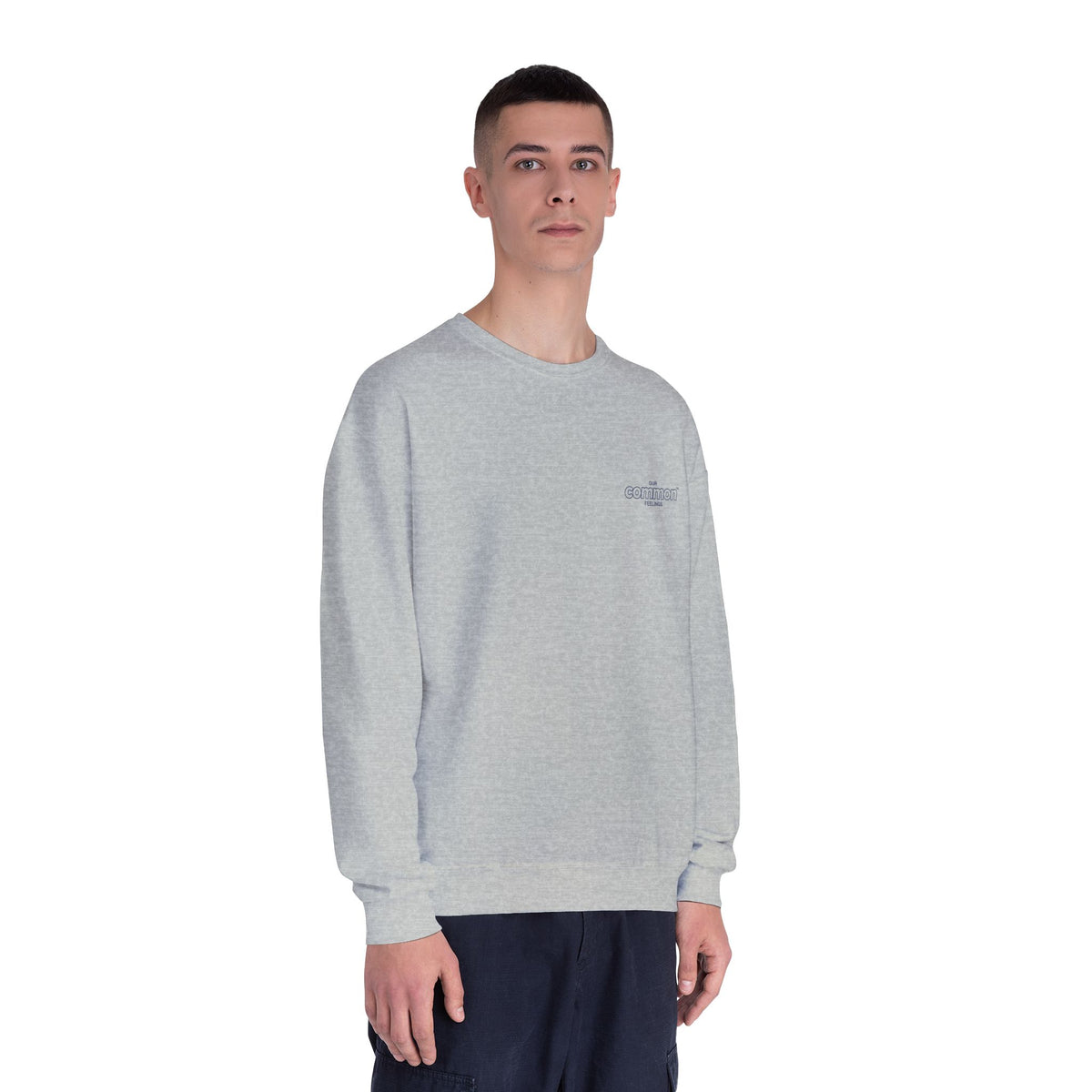 Stacked Logo Crewneck