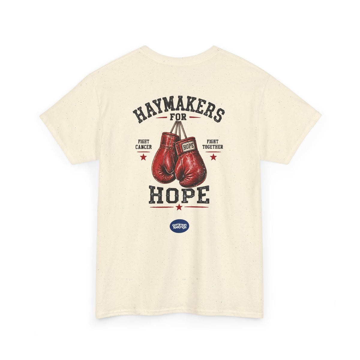 Haymakers for Hope Boxing T‑Shirt — Charity Fundraiser Tee