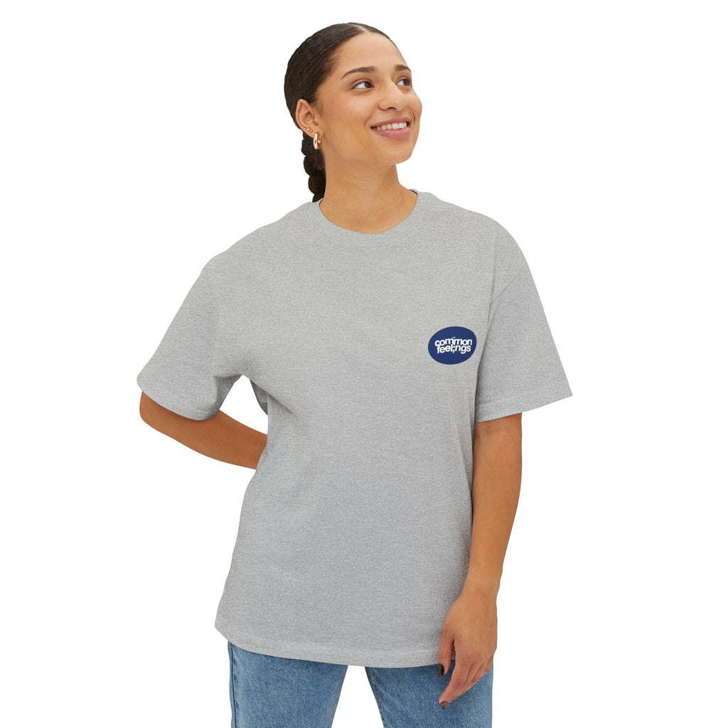 EVERYBODY’S ANXIOUS Oversized Boxy Tee