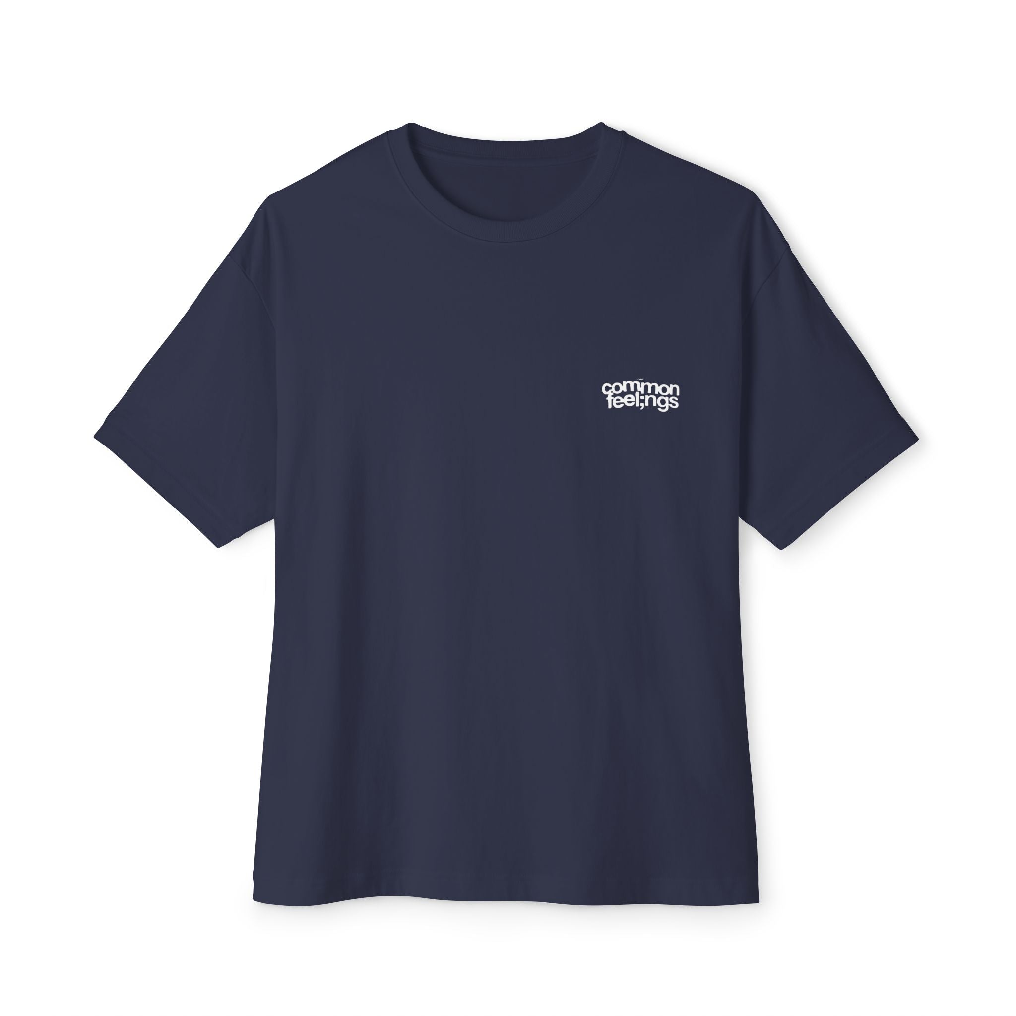 Our Common Feelings: "Full Tank, Empty Mind" Oversized Boxy T-Shirt