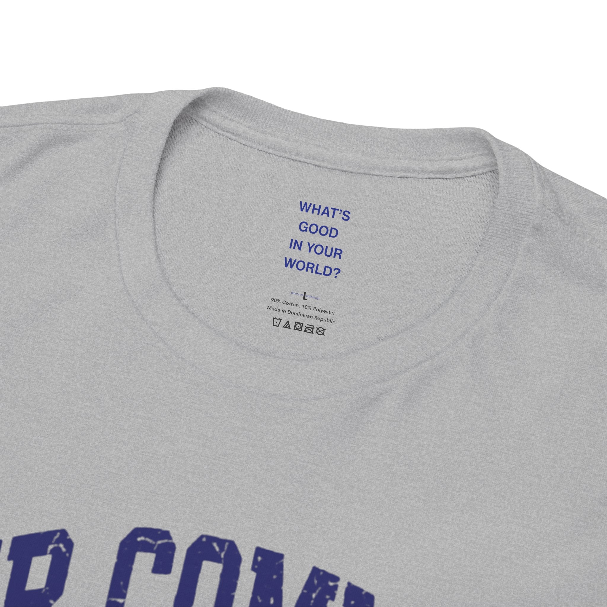 Our Common Feelings XXL Tee — Vintage College Graphic Shirt