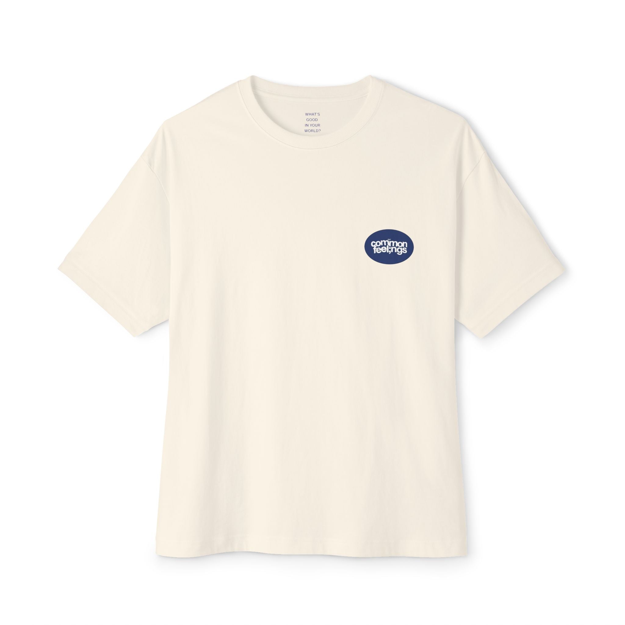 EVERYBODY’S ANXIOUS Oversized Boxy Tee