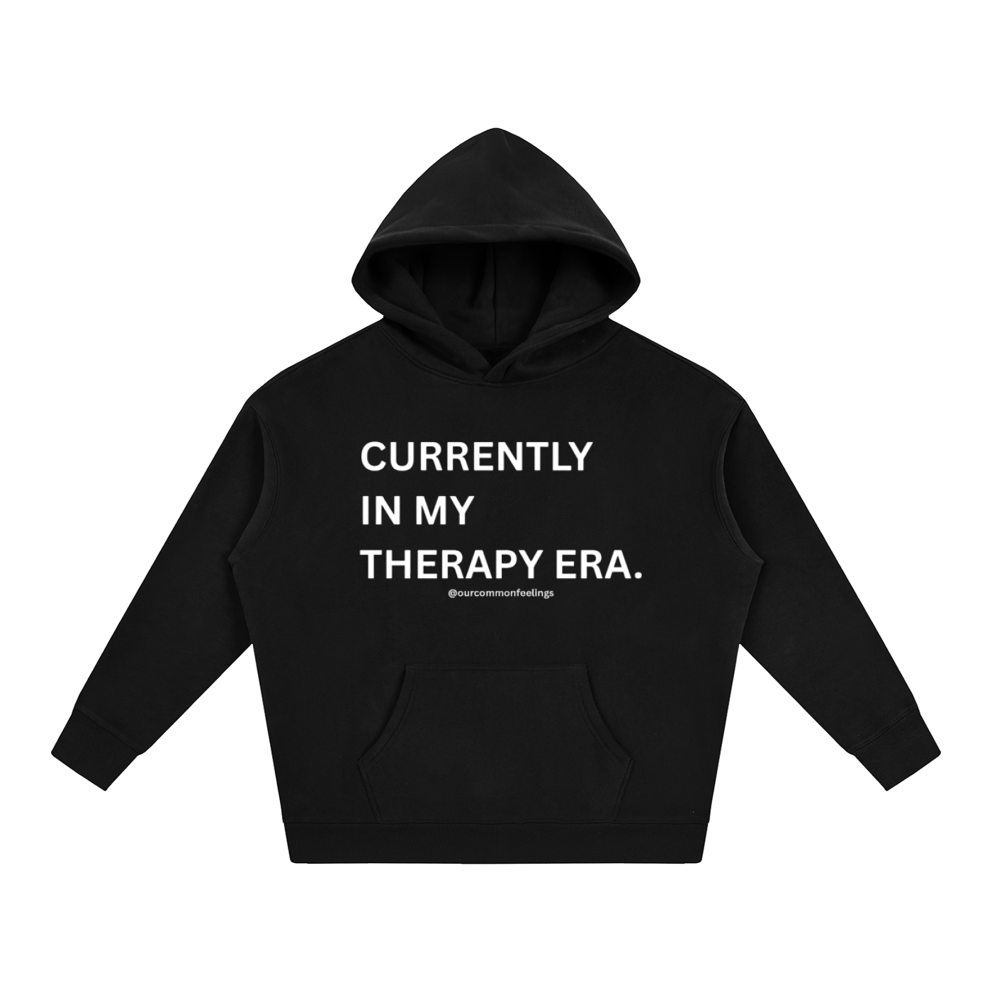 “Currently in my Therapy Era” Oversized Hoodie