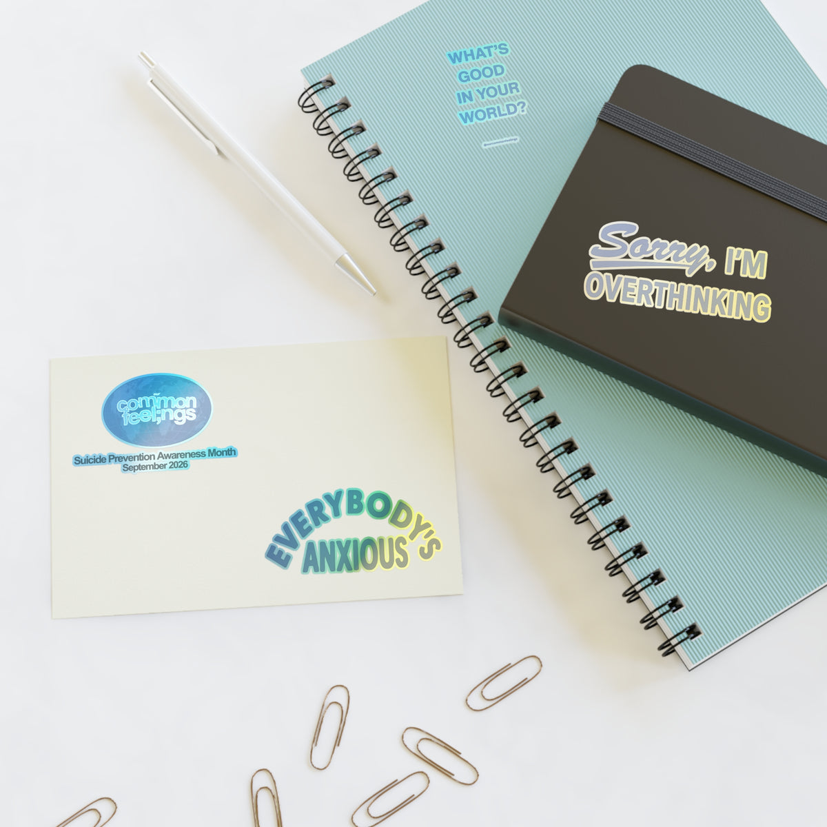Our Common Feelings Sticker Sheets