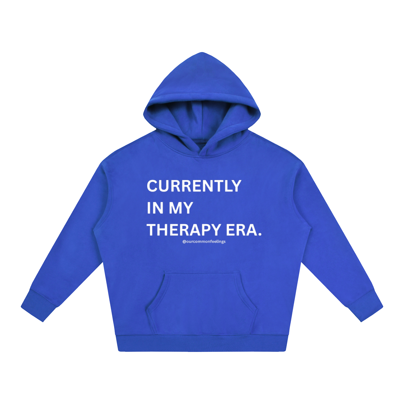 “Currently in my Therapy Era” Oversized Hoodie