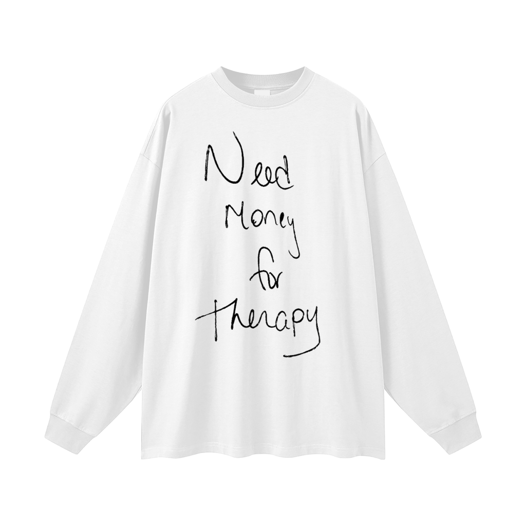 Oversized Unisex Long Sleeve T-Shirt