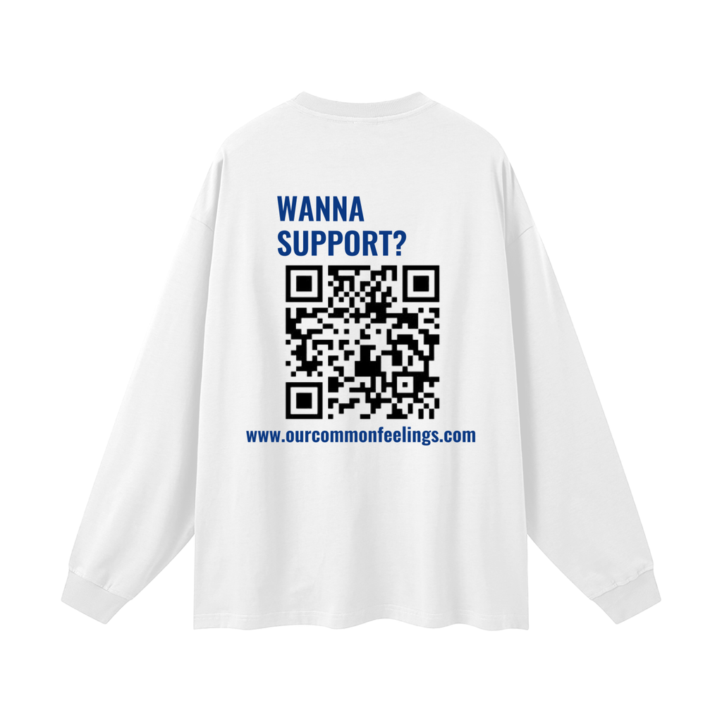 Oversized Unisex Long Sleeve T-Shirt