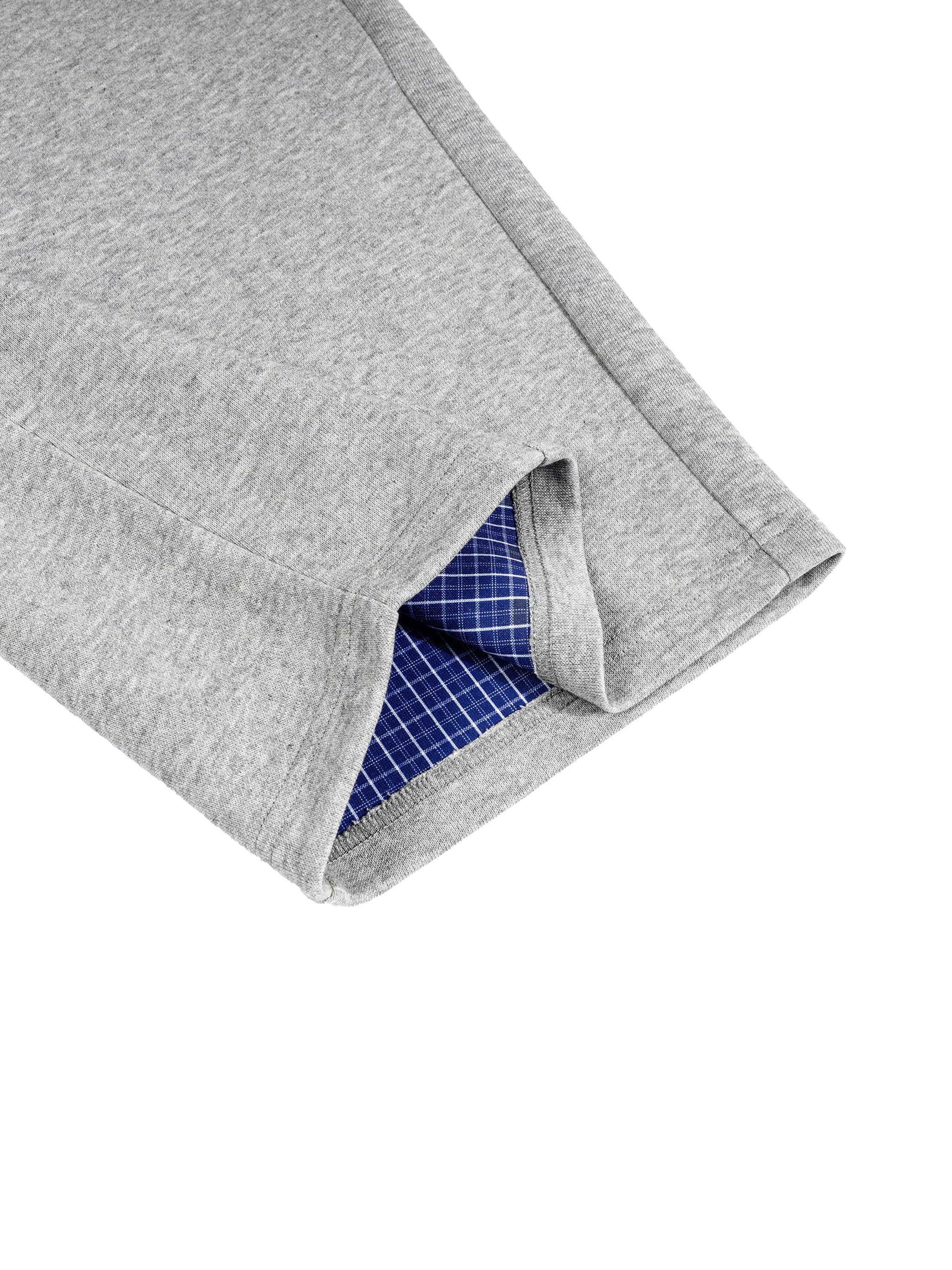OUR COMMON FEELINGS XXL Plaid Waistband Barrel Sweatpants